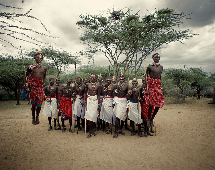 Plemię Samburu, Kenia; fot. Jimmy Nelson